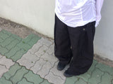 デイリーライトボタンパンツ