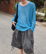 Lea Cut-Off Boat Neck Knit