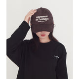 L'ENFANCE BALL CAP (BROWN)