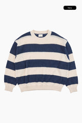 Moss stripe knit