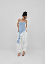 [MADE] Ledir Ruffle Sleeveless Top