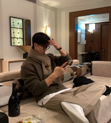 エバーリアルワイドバックバンディングトーニンスラックス