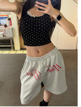 Dot lace sleeveless(2color)