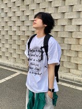スプレーレタリングショートスリーブT　3C