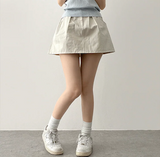 Lipo Pintuck Belt Set Banding Miniskirt