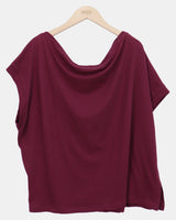 レカンオフショルダー半袖Tシャツ