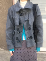 dot corduroy skirt