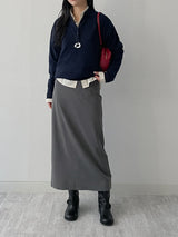 [Unisex] ソリッドコットンオーバーフィットシャツ
