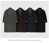  Divine Dart Maxi Overfit Wool Coat