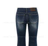 Rika Stitch Low Bootcut Denim Pants