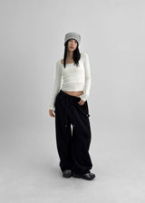 [MADE] Luperson Double-sided Fleece Folding Two-way Pants