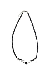 美愛桃源 black stone necklace
