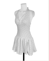 bianco dot deep halter pumpkin ops