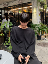 COS ボートネックニット