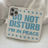 DND, I'm in peace Diary case