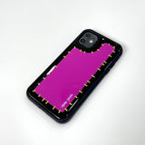 カラーポケット (pink) スマホケース (epoxy bumper)
