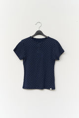 (W) Cherry Dot Button Top (5color)