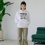 ドゥードルミャオフーディー (LIGHT GRAY)