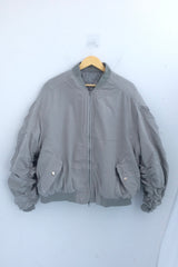 Texture Shirring Jumper