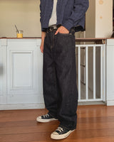 Dane raw wide denim