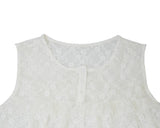 lace ruffle flare shirts
