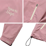Sports Dept Small Logo Windbreaker - Pink