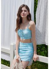 Freesia Top&Bottom Set Blue