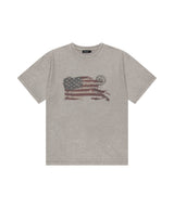 WASHED FLAG TEE