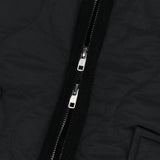 Quilted jacket (black)