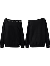 シティアイレットオフショルダーmtm (fleece-lined / 4color)