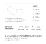 [3PACK] 1507 UNISEX DOT BASIC SOCKS - middle dot snow white colorpack