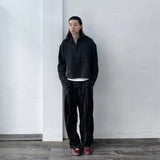Bungee Hem Track Wide Trousers