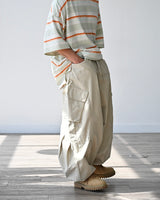 GAT LINE CARGO BALLOON PANTS
