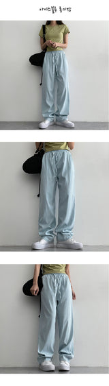 【S-3XL】バディン スパンデックス サマークールデニム ベンダブルパンツ