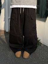 Convertible Wide Cotton Pants (5 Colors)