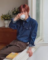 Roku Two-Pocket Denim Shirt