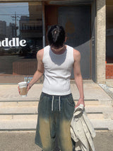 Madrid Cut Ribbed Sleeveless