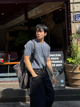 アーバンピグメントクロップマスクルTシャツ