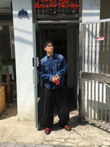 No.1384 クロップウエスタンデニムシャツ