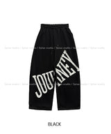 Journey Lettering Brushed Balloon Sweatpants