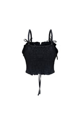 GAGA RIBBON BUSTIER / BLACK