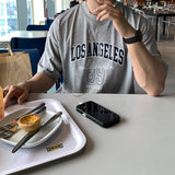Look ラファークイックドリーcLAグラフィックレタリングオーバーサイズショートスリーブTシャツ