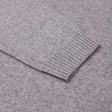カシミアブレンドウールクルーネックニット GRAY