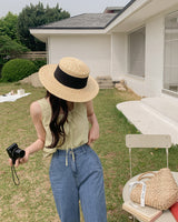 【MADE】Wide denim pants