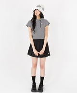HOOD CAP SLEEVE T-SHIRT [4color]