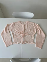 Mohair Backless Cardigan (3 colors)