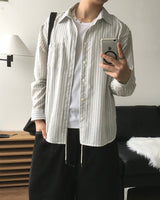 Code Seersucker Stripe Shirt