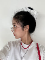 Lace Gopchang Hair Shoe