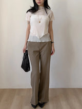 Thames Semi Bootcut Slacks