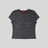 FLOWER SHORT SLEEVE TEE